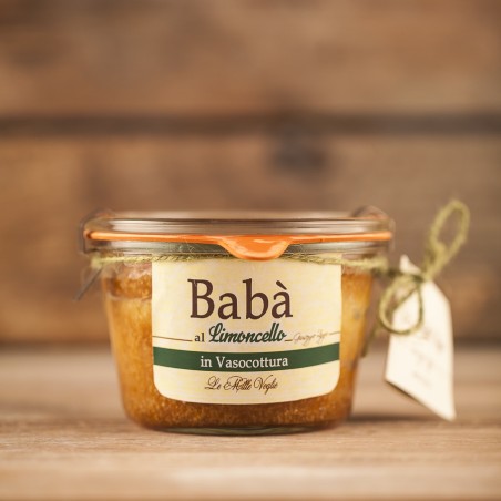 Babà al limoncello in vasocottura
